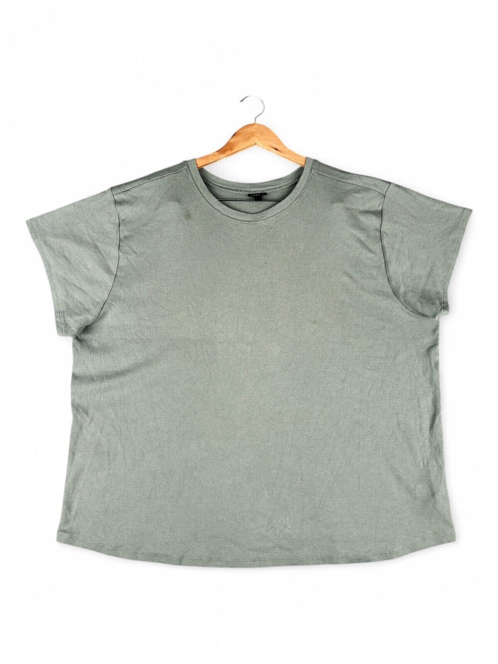 Torrid Plus Tee Short Sleeve Crewneck Sage 6X